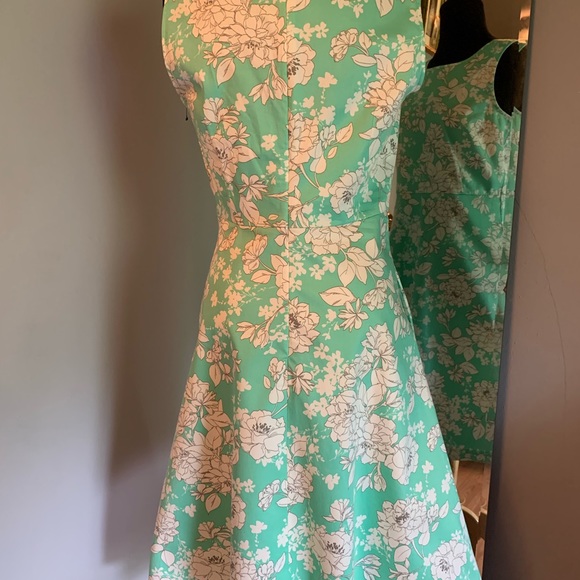 Talbots sleeveless fit and flare dress - Picture 8 of 8